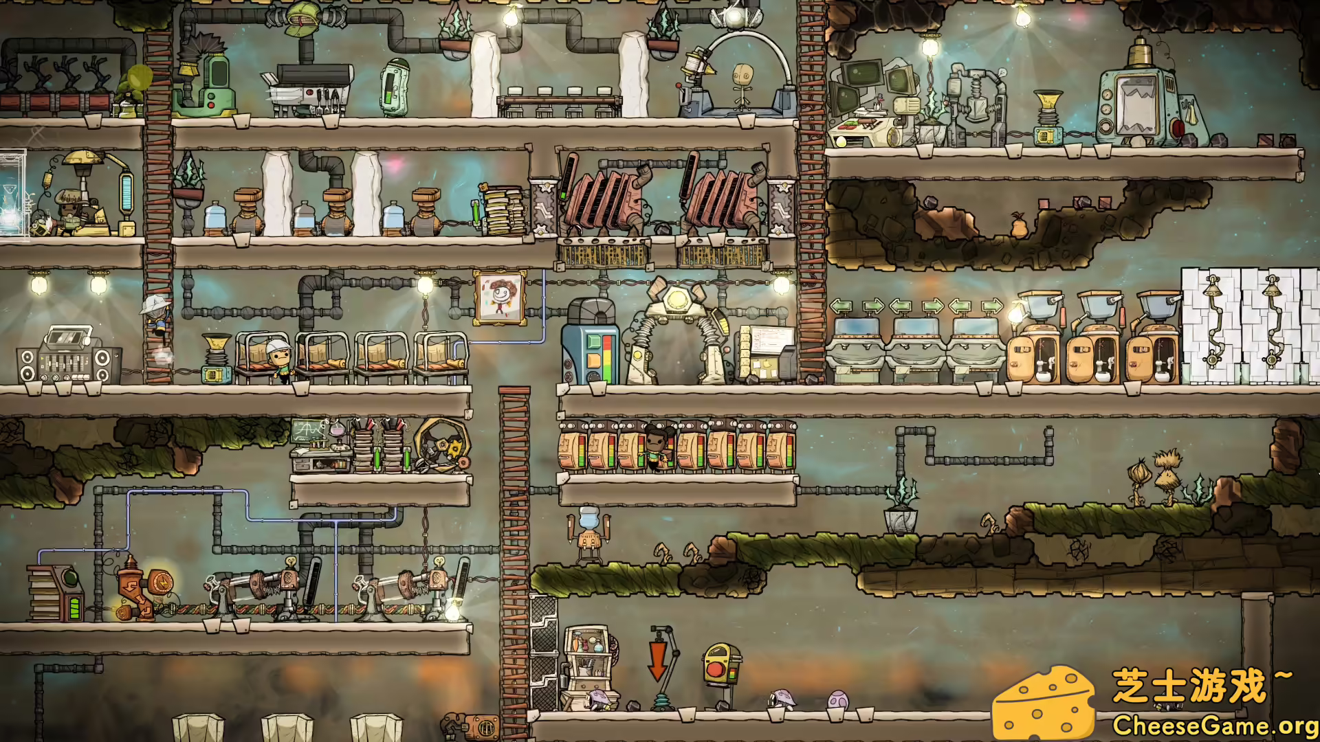 [PC]缺氧：眼冒金星/Oxygen Not Included