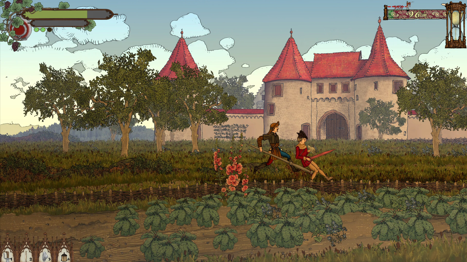 图片[4] [PC]酒与剑之歌/Ritter & Rotwein | 游戏截图