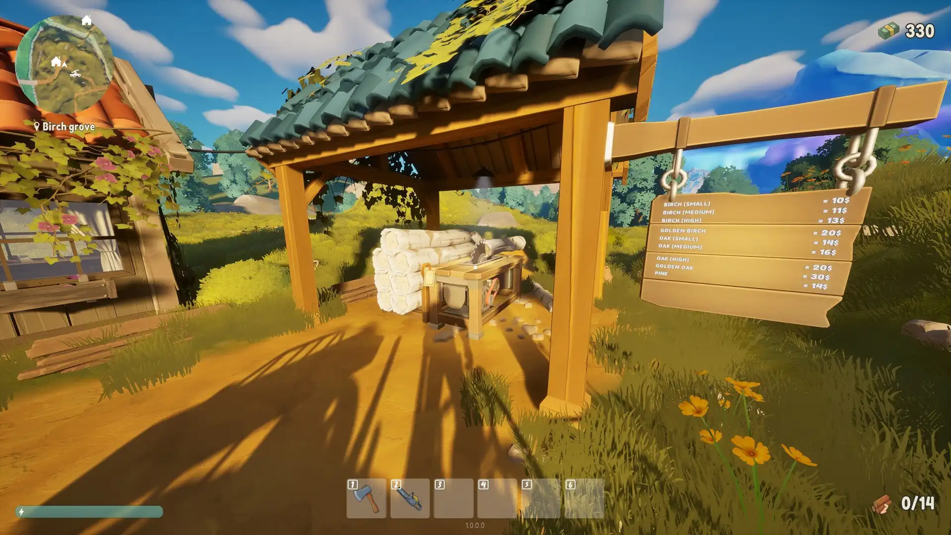 图片[3] [PC]一款关于砍树的游戏/A Game About Chopping Trees | 游戏截图