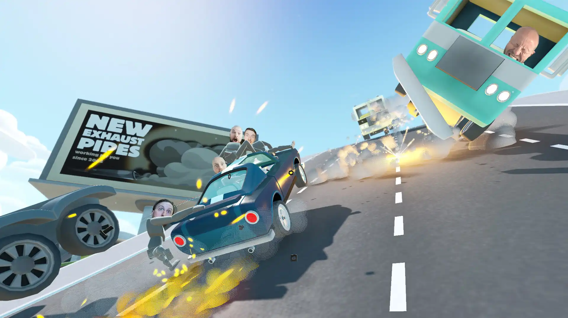 图片[3]-[PC]疯狂碰撞2/Turbo Dismount 2