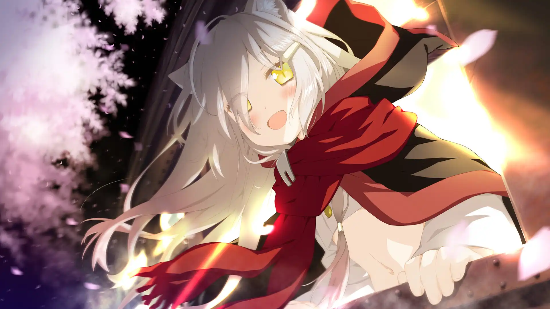 图片[2] [PC]樱花，萌放。-as the Night\'s, Reincarnation-/さくら、もゆ。-as the Night\'s, Reincarnation- | 游戏截图