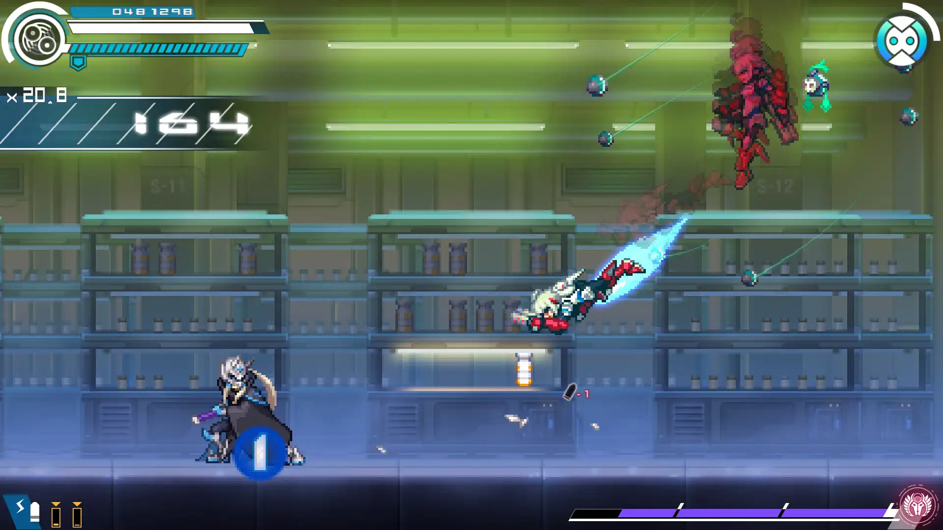 图片[2] [PC]银白钢铁X 1+2 双重收藏辑/Gunvolt Chronicles: Luminous Avenger iX 1+2 Dual Collection | 游戏截图
