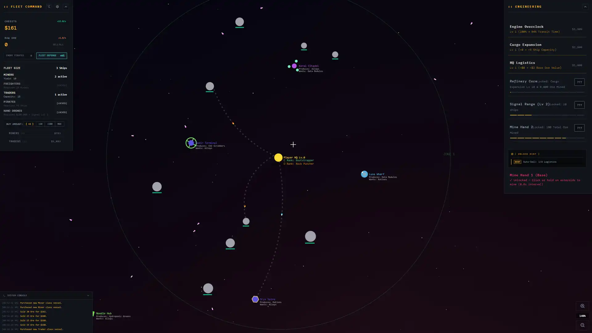 图片[1] [PC]桌面空间：放置舰队/Desk Space: Idle Spacefleet clicker | 游戏截图