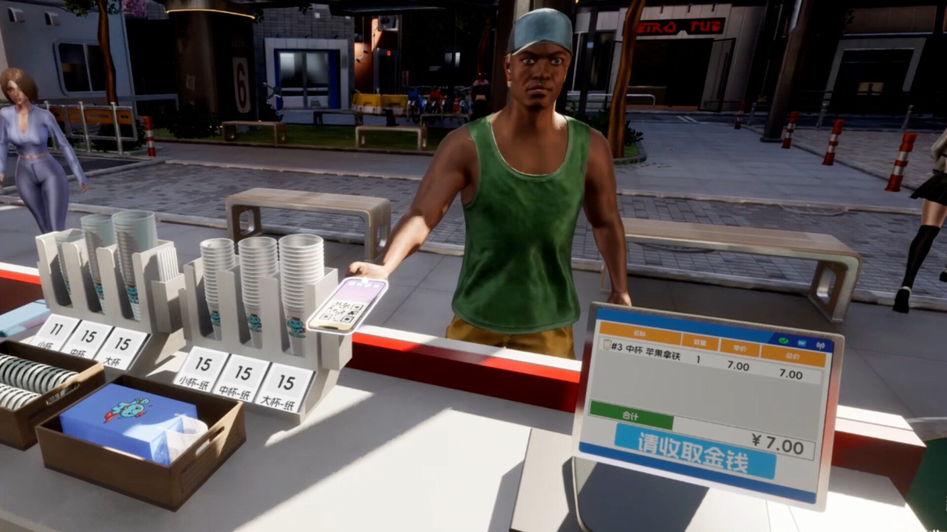 图片[5] [PC]奶茶店模拟器 - 重生之我在冰堡甜城当店长/Boba Cafe Simulator                            新游发布 | 游戏截图