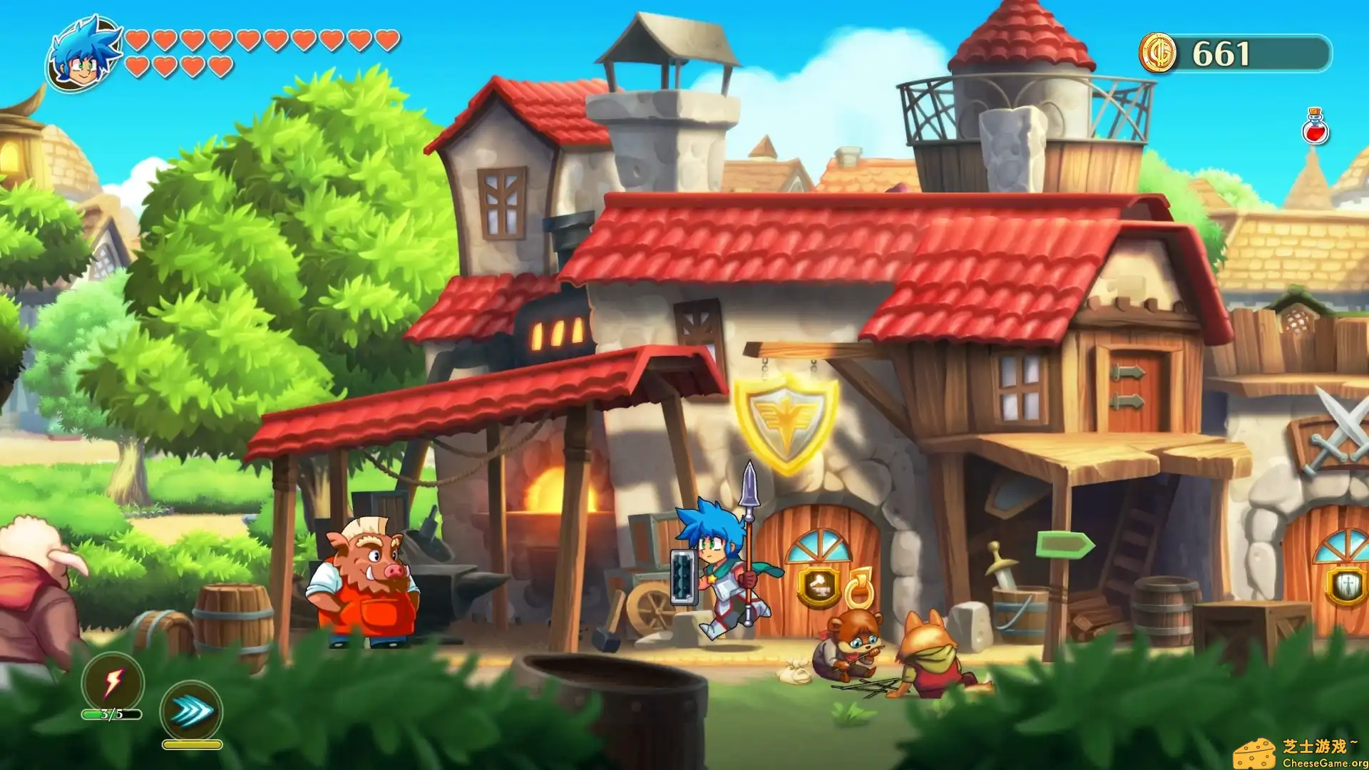 [PC]怪物男孩和诅咒王国/Monster Boy and the Cursed Kingdom