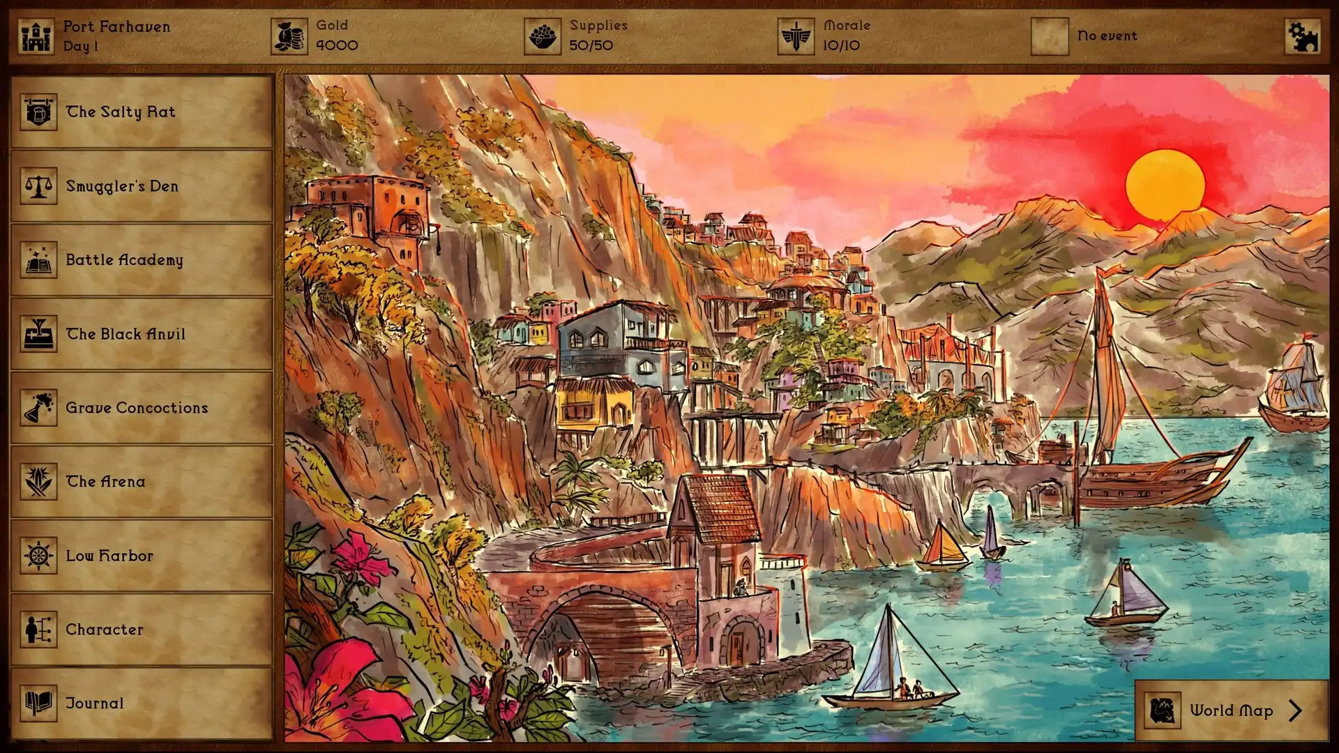 [PC]黯潮/Grim Tides – Old School RPG