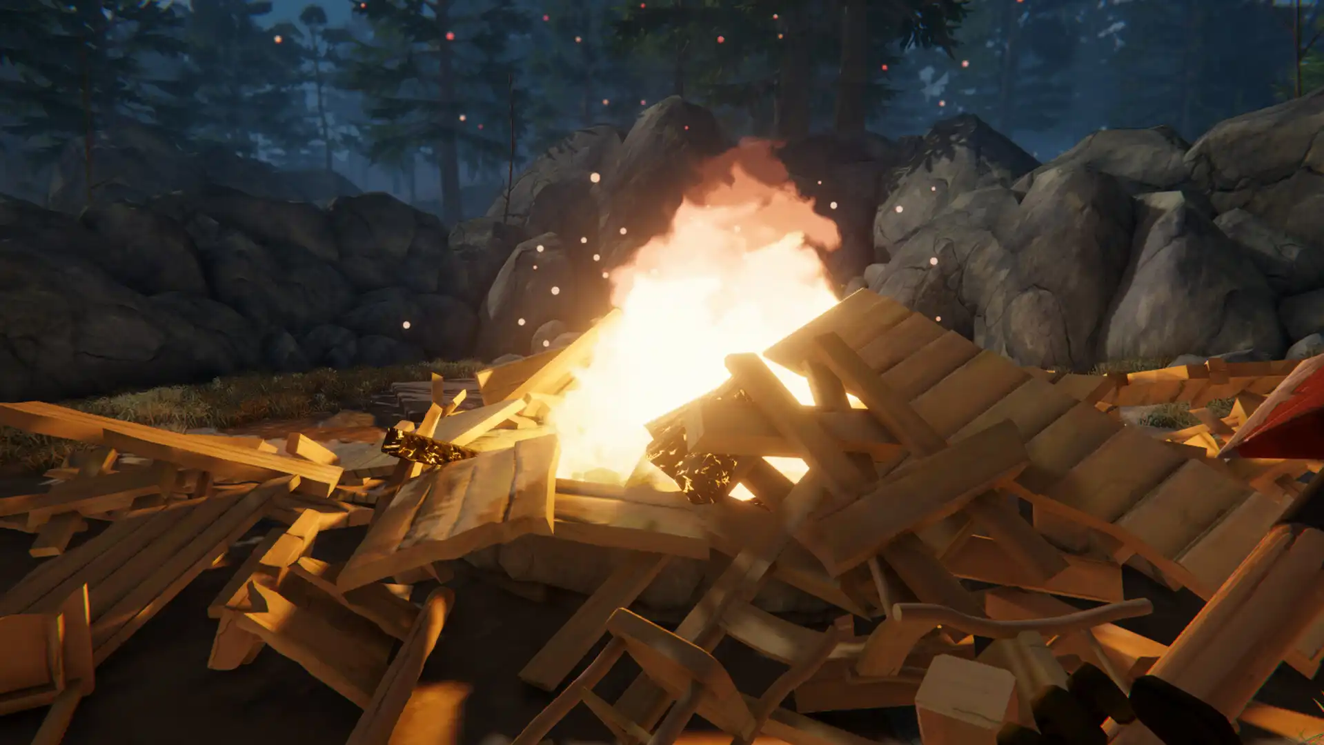 图片[1] [PC]火坑：把东西扔进火里/Fire Pit: Throw Things Into The Fire | 游戏截图