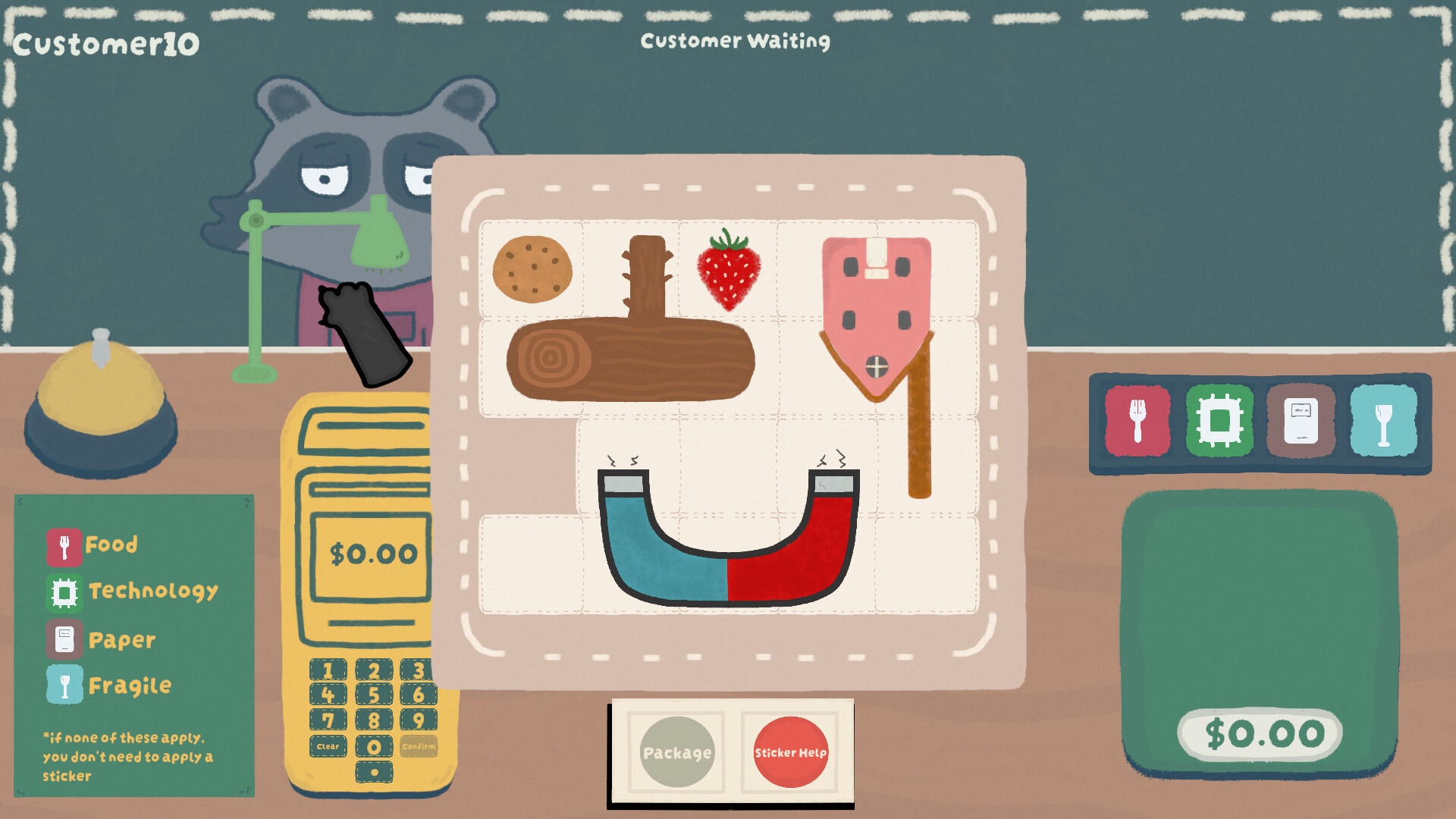 图片[1] [PC]浣熊打包店/Raccoon Packer: A Cozy Puzzle Game | 游戏截图