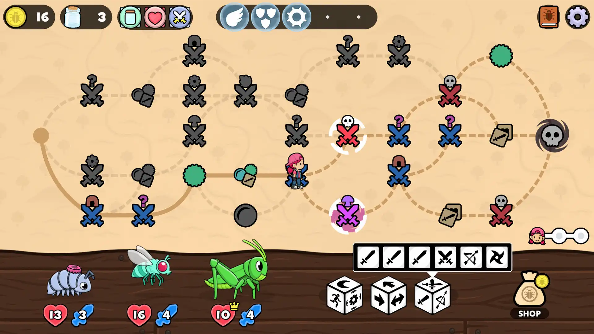 图片[2]-[PC]萌虫骰战/Dicey Bugs