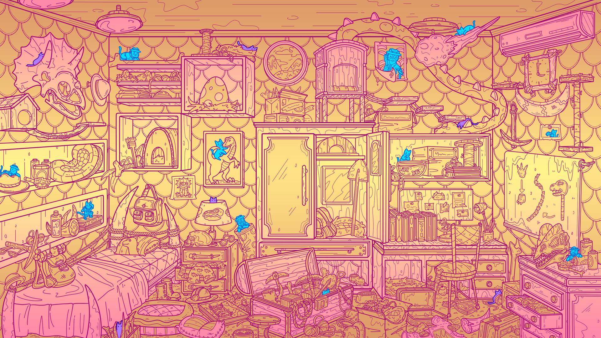 图片[3] [PC]满屋猫咪/Flats Full of Cats                            新游发布 | 游戏截图