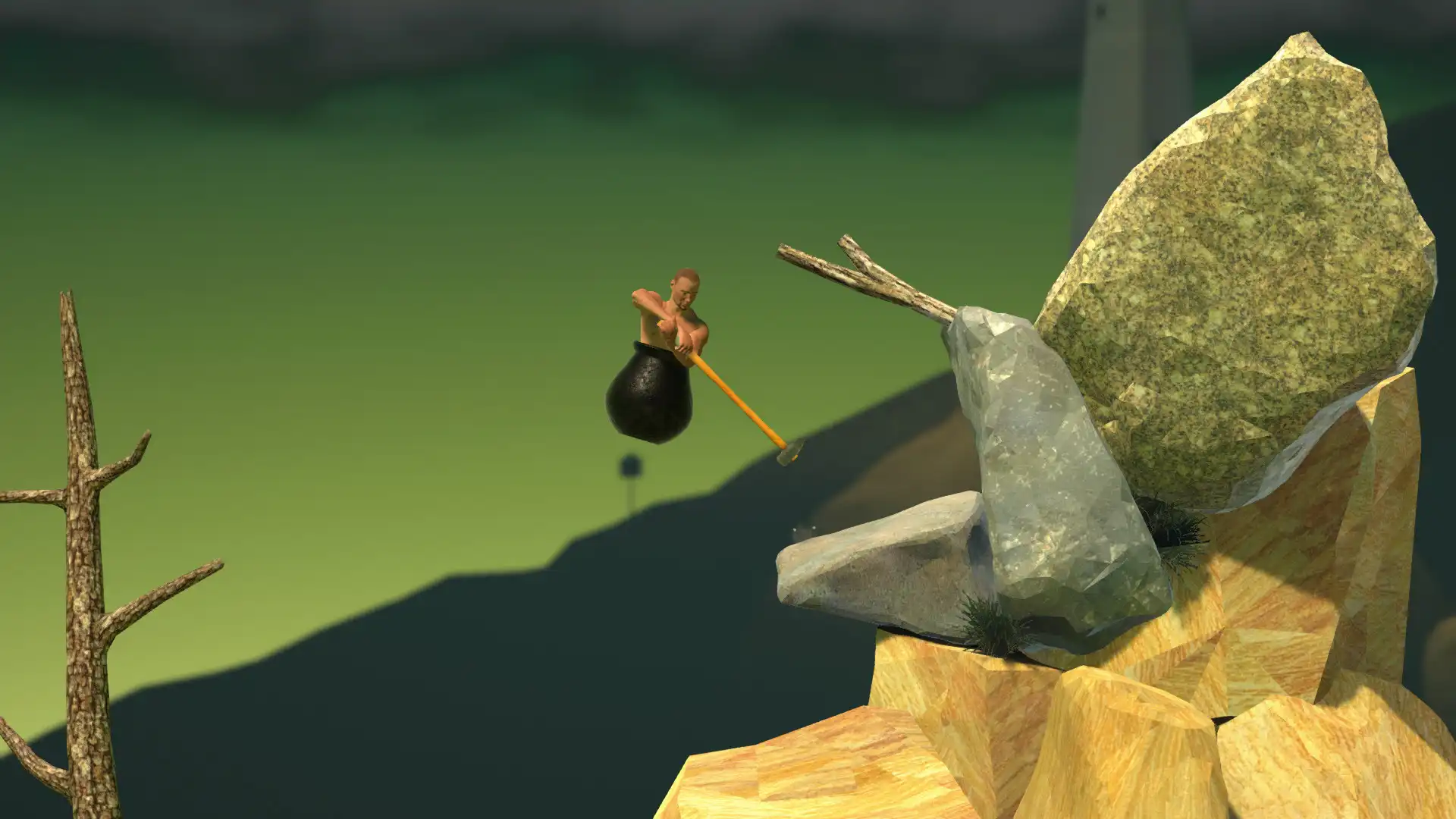 图片[2]-[PC]掘地求升/和班尼特福迪一起攻克难关/Getting Over It with Bennett Foddy