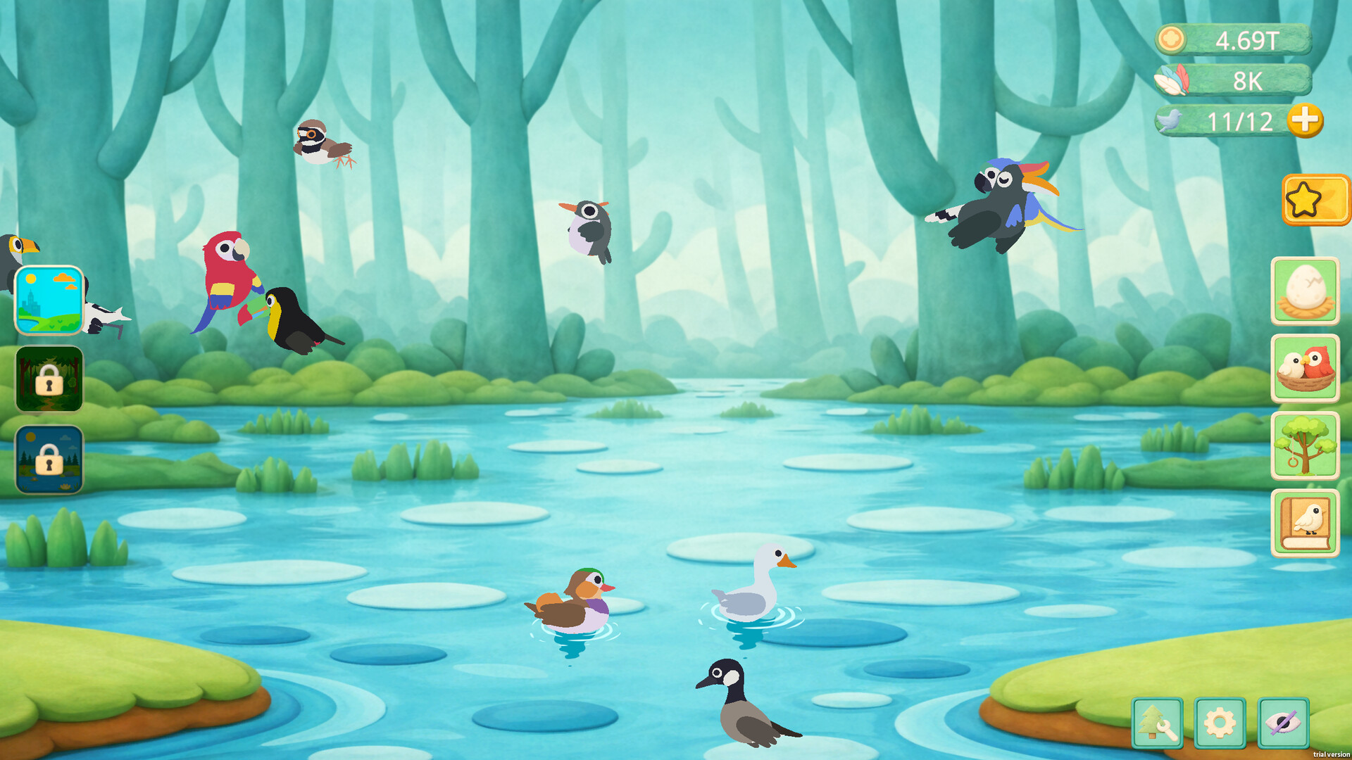 图片[1] [PC]小小鸟托邦/Tiny Birdtopia | 游戏截图