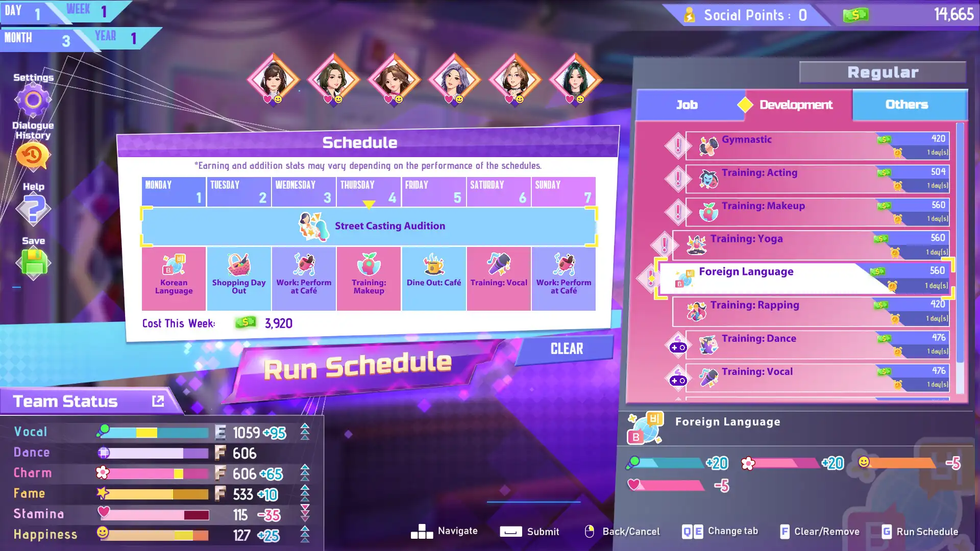 图片[5] [PC]韩流偶像故事: 出道之路/K-pop Idol Stories: Road to Debut                            新游发布 | 游戏截图
