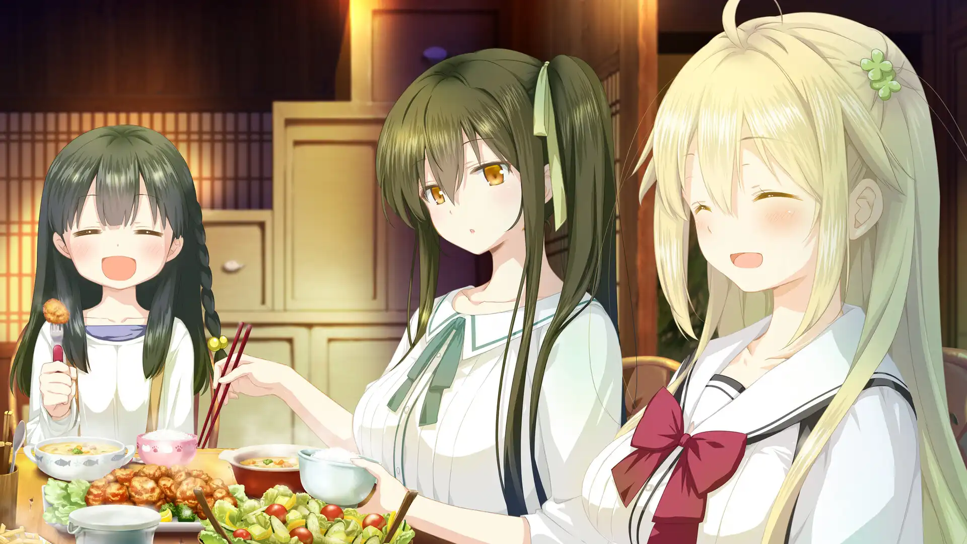 图片[4] [PC]樱花，萌放。-as the Night\'s, Reincarnation-/さくら、もゆ。-as the Night\'s, Reincarnation- | 游戏截图