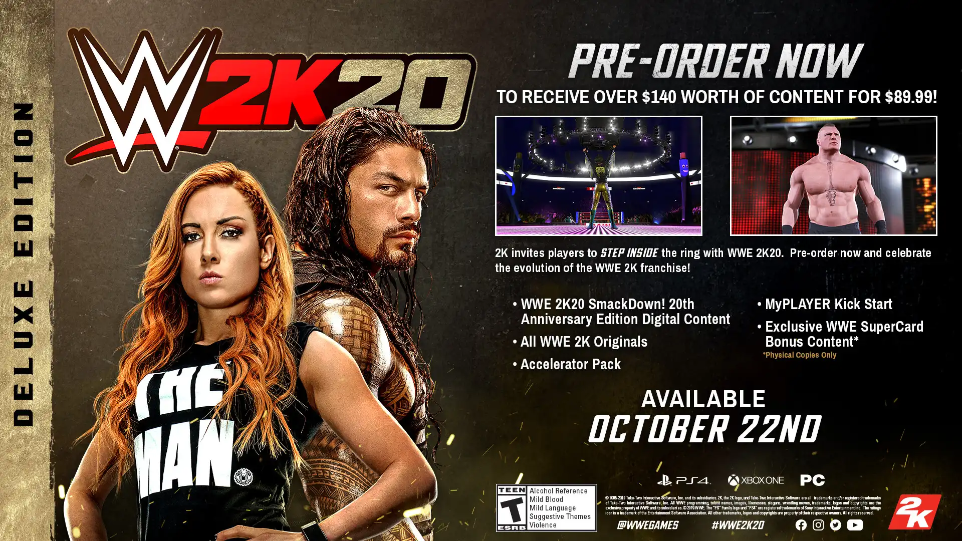 [PC]WWE 2K20/美国职业摔角联盟2K20