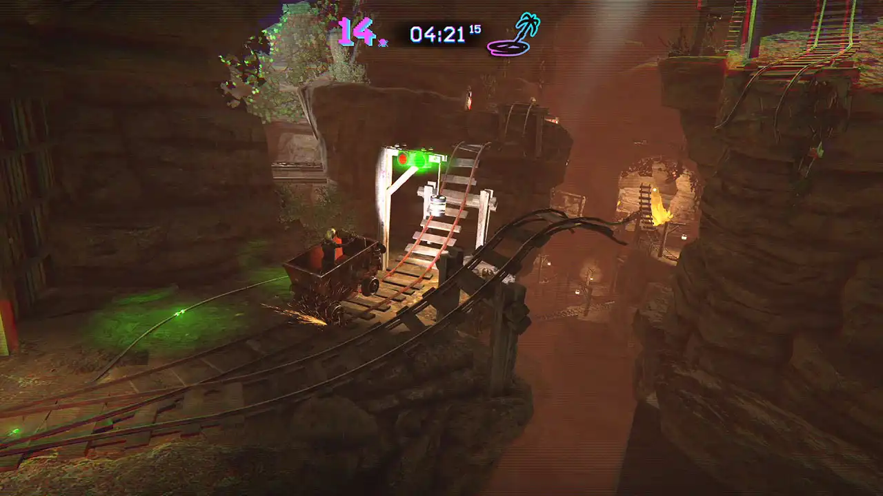 图片[5] [PC]特技摩托：血龙/Trials of the Blood Dragon | 游戏截图
