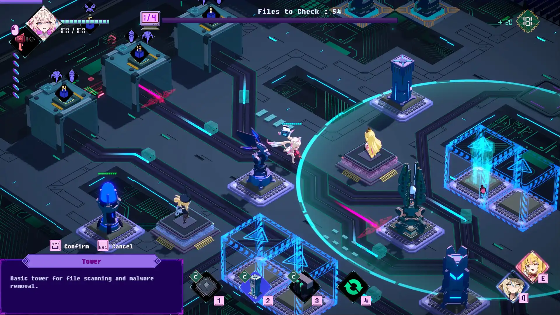图片[2] [PC]杀毒少女/Antivirus Girl | 游戏截图