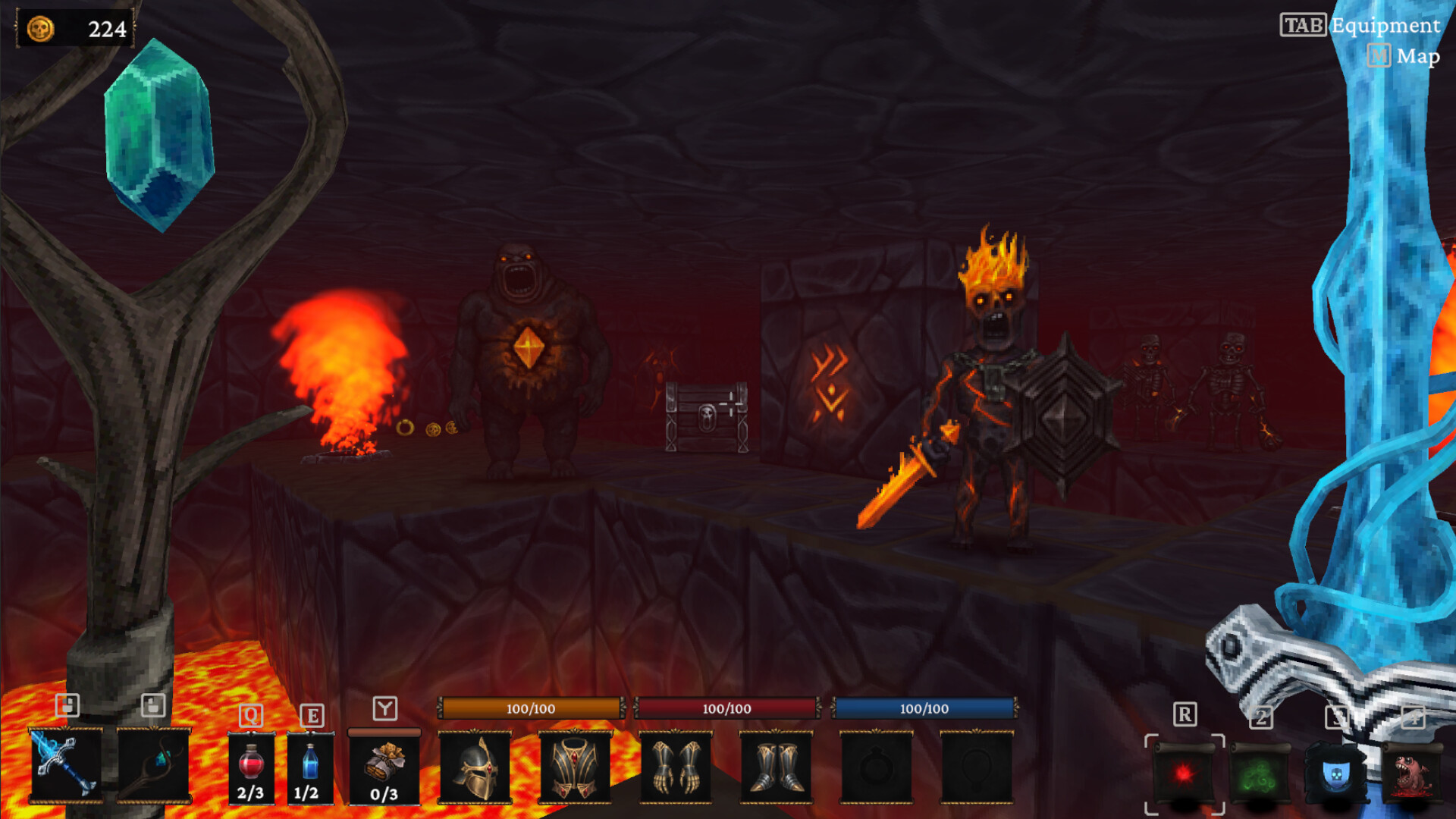 图片[1] [PC]骸骨要塞/Bonehold | 游戏截图