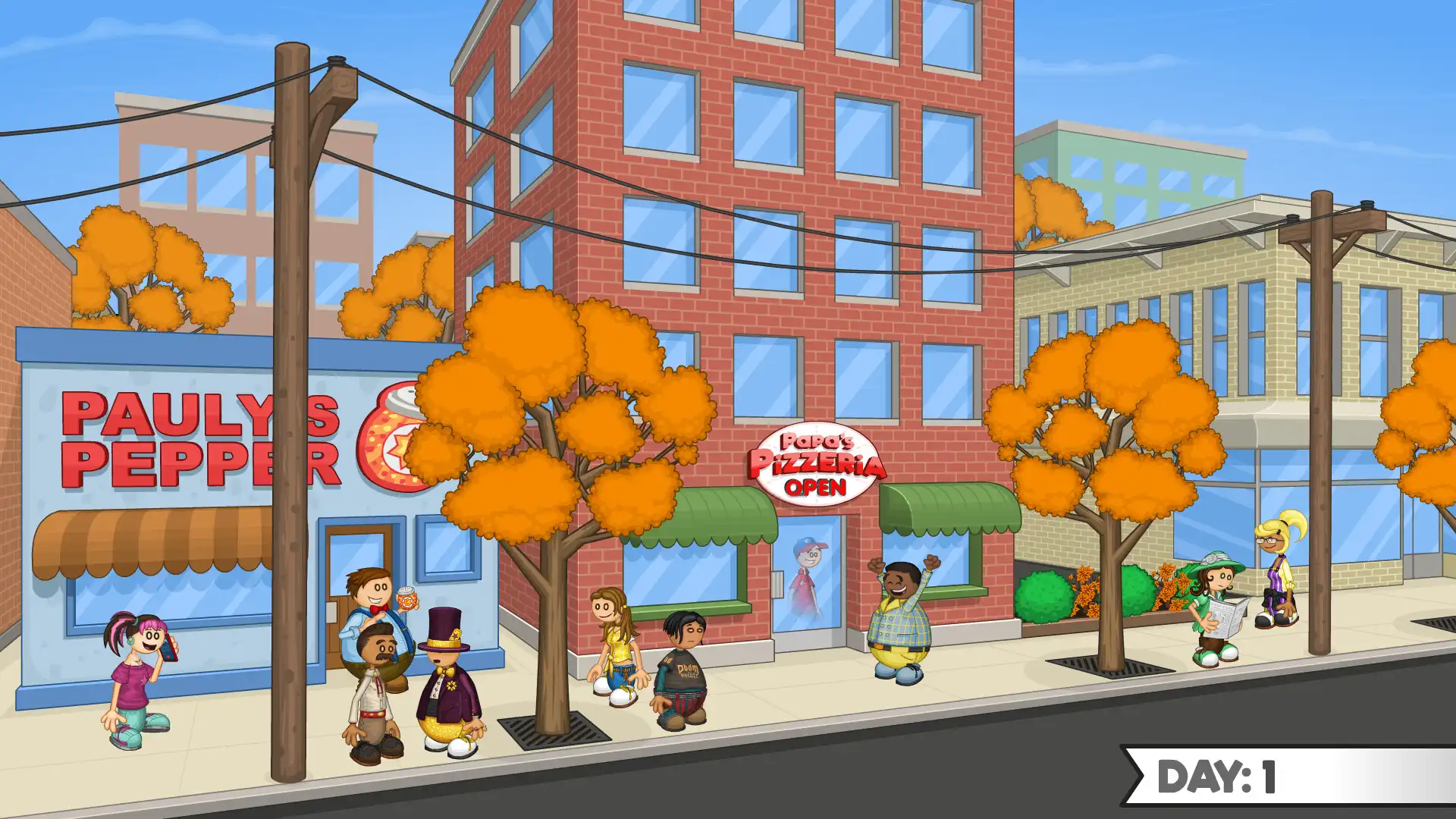 [PC]爸爸披萨店豪华版/Papa\’s Pizzeria Deluxe
