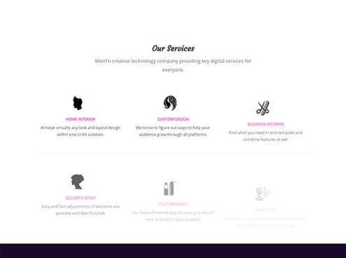 专业发型沙龙网站模板