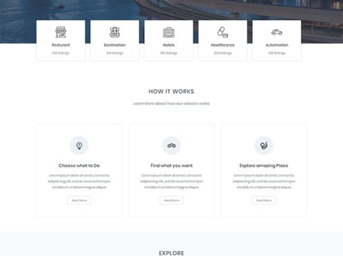 酒店住宿预订首页模板 站长静态html5模板
