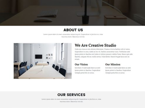 单页滚动响应式CSS3模板