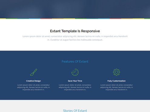 单页营销宣传专题页模板