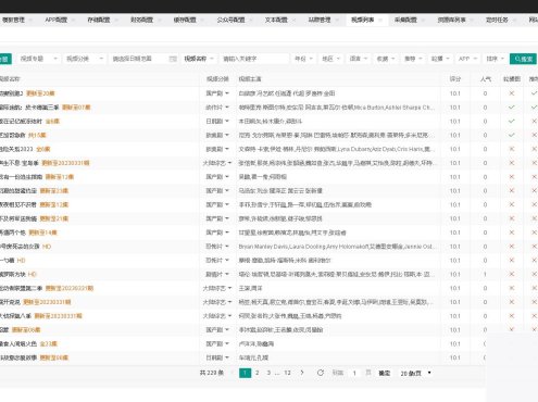 英皇影视cms采集系统搭建，好用的电影网站程序 一键安装【源码+教程】