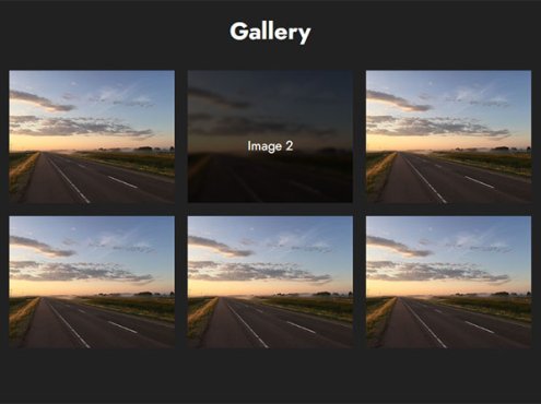 css3图片列表悬停遮罩代码