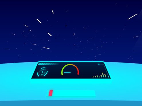 JS飞机驾驶舱动画特效