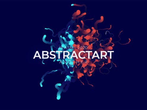 canvas绘制H5全屏抽象粒子背景特效