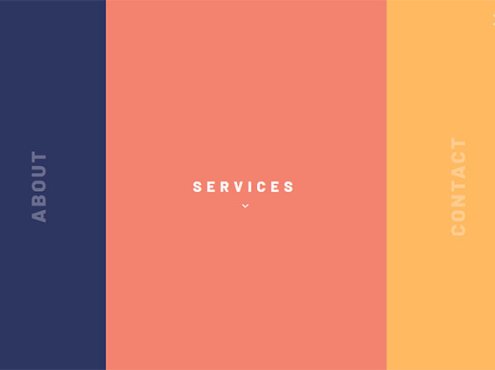 HTML5响应式导航菜单特效