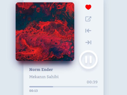 vue.js音乐播放器样式特效