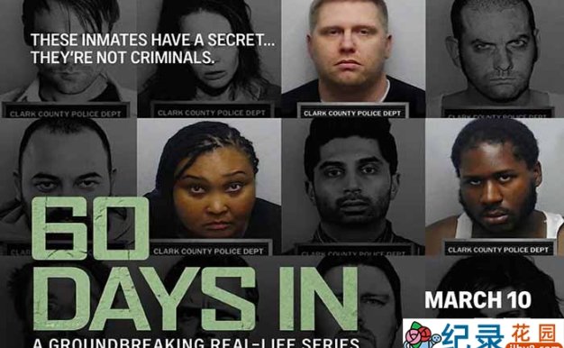 监狱生活体验纪录片《入狱60天 60 Days In》第1季全14集中字 纪录片解说素材百度云盘下载 1080P/MP4/31.49G