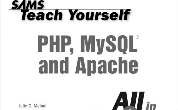 自学 PHP MySQL和Apache PDF_PHP教程