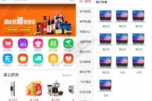 微信小程序京东商品商城展示下单模板/仿京东分类小程序前端模板源码