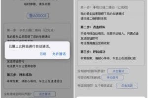 【html源码】临时停车自动拨号和自动发短信源码