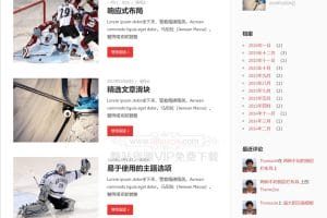 WordPress主题：响应式Wellington主题杂志文章博客模板分享