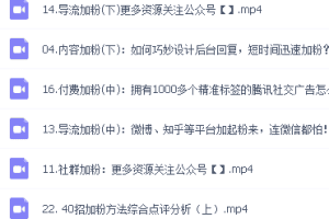 精准引流40个大招，招招牛X