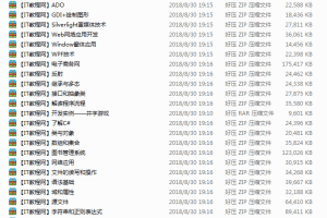 由浅入深学C#系列视频教程+源码_NET教程