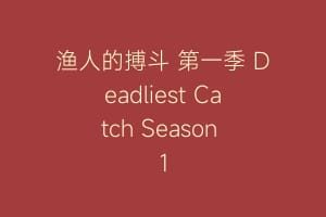 渔人的搏斗 第一季 Deadliest Catch Season 1