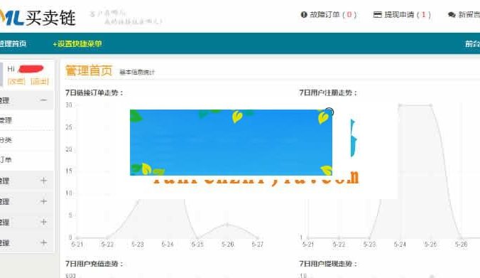 ThinkPHP仿Alivv友情链接交易系统平台网站源码_源码下载
