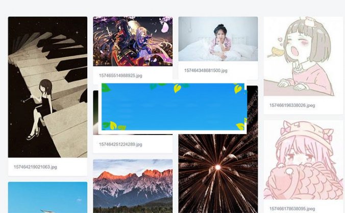 PHP京东图床外链上传+瀑布流图片展示源码_源码下载