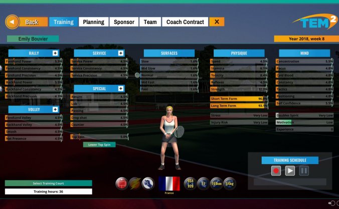 网球精英经理2|官方中文|支持手柄|Tennis Elbow Manager 2|网球经理2
